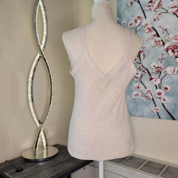 Cream Tank Top - Picture 4 of 5